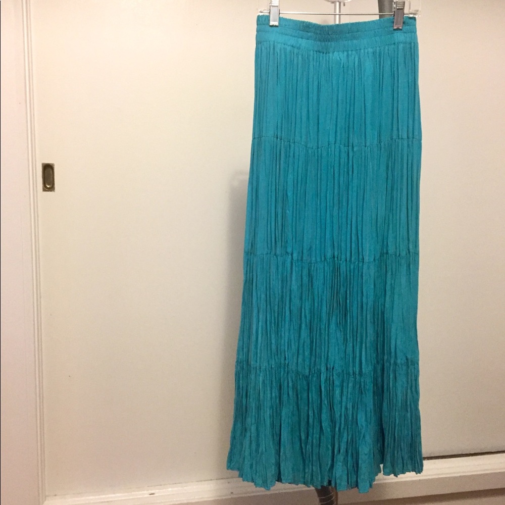 Longhorn Turquoise long skirt